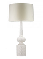 Heathfield & Co Babylon Ivory Crackle Table lamp - Decolight Ltd 