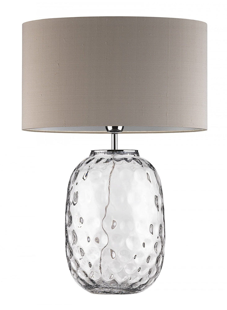 Heathfield & Co Bubble Clear Glass Table Lamp - Decolight Ltd 