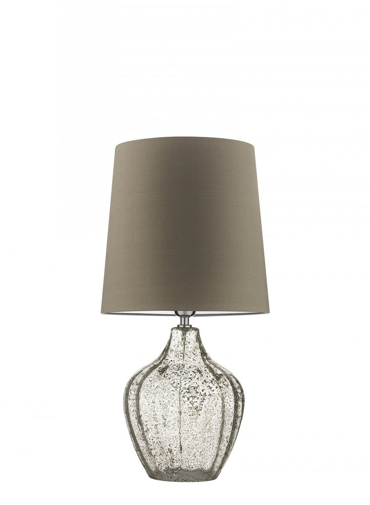 Heathfield Vivienne Clear Medium Glass Table Lamp
