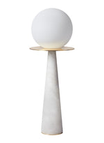 Heathfield & Co Halo Table Lamp in White - Decolight Ltd 