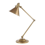 Decolight Brompton Aged Brass Desk Lamp