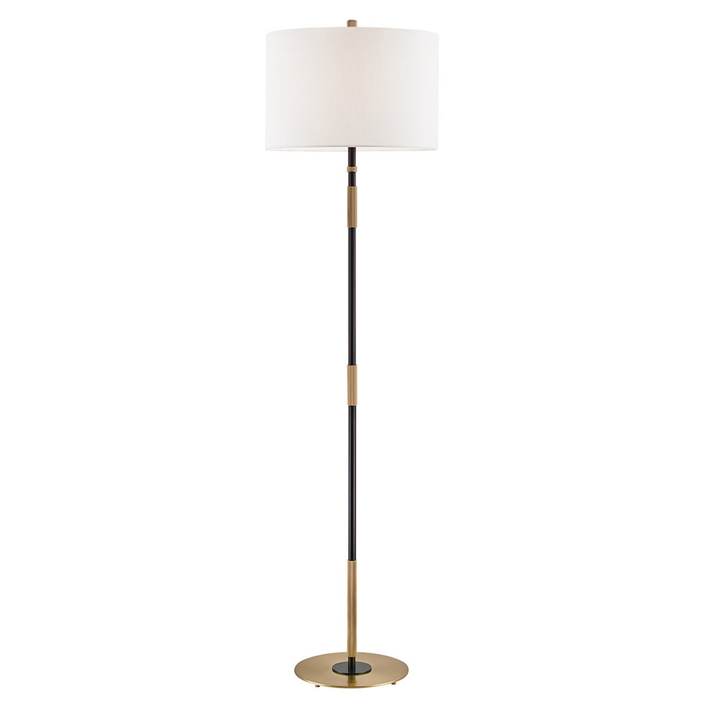 Hudson Valley Aged Old Bronze Large Bowery Floor Lamp
