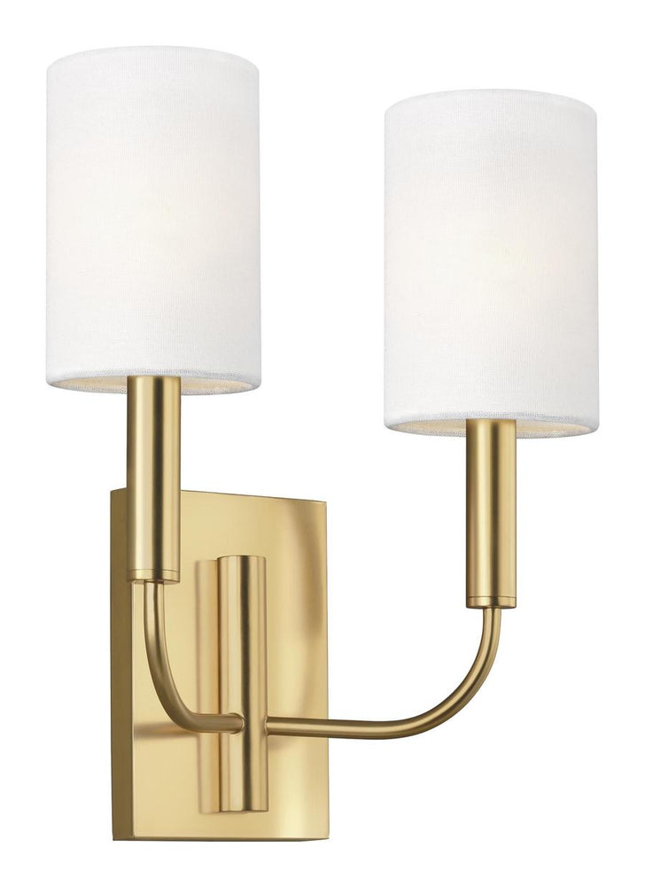 Decolight Astra  Burnished Brass Double Wall light - Sconce - Decolight Ltd 