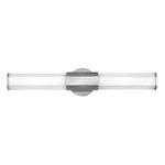 Quintiesse Facet Dual LED Wall Light  Polished Chrome