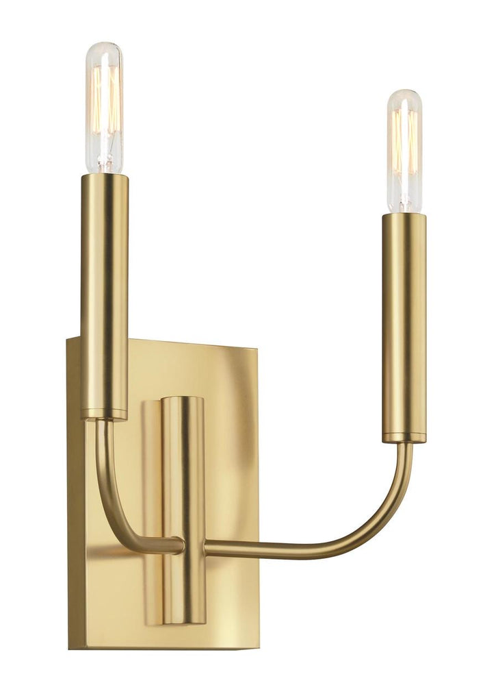 Decolight Astra  Burnished Brass Double Wall light - Sconce - Decolight Ltd 