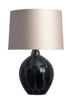 Heathfield & Co Aloe Emerald Green Ceramic Table Lamp