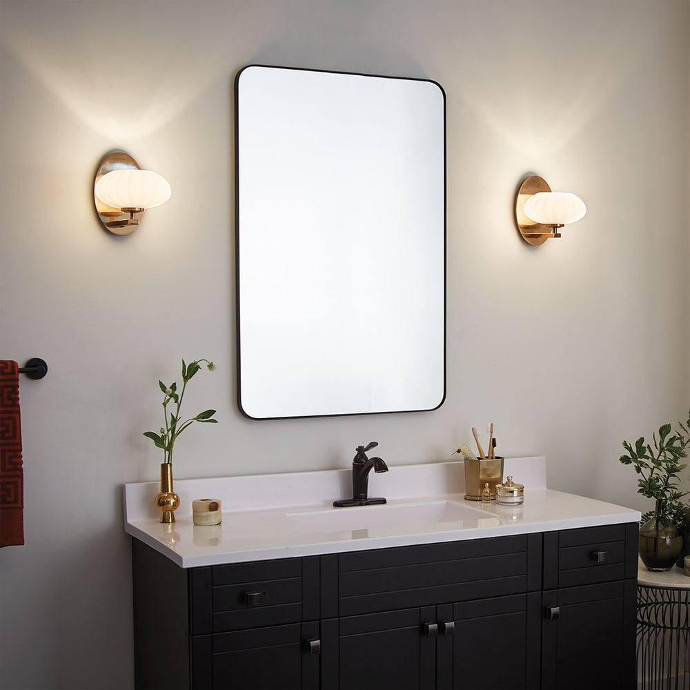 Quintiesse Pim Bathroom Wall  Light Gold - Decolight Ltd 