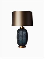 Heathfield Zoffany Amelia Midnight Blue Large Table Lamp