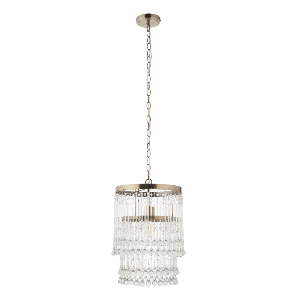 Envisage Genevieve Small Glass Droplets Ceiling  Pendant - Decolight Ltd 
