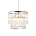 Envisage Genevieve 5lt Larger Glass Droplet Ceiling Pendant Light - Decolight Ltd 