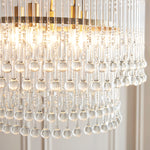 Envisage Genevieve 5lt Larger Glass Droplet Ceiling Pendant Light - Decolight Ltd 