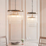Envisage Genevieve 5lt Larger Glass Droplet Ceiling Pendant Light - Decolight Ltd 
