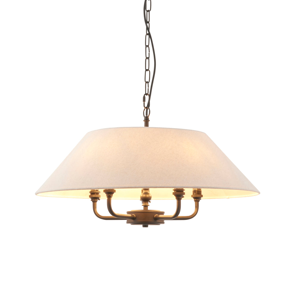 Envisage Lillian 5 Light Matt Black Ceiling Light