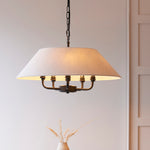 Envisage Lillian 5 Light Matt Black Ceiling Light