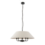 Envisage Lillian 5 Light Matt Black Ceiling Light