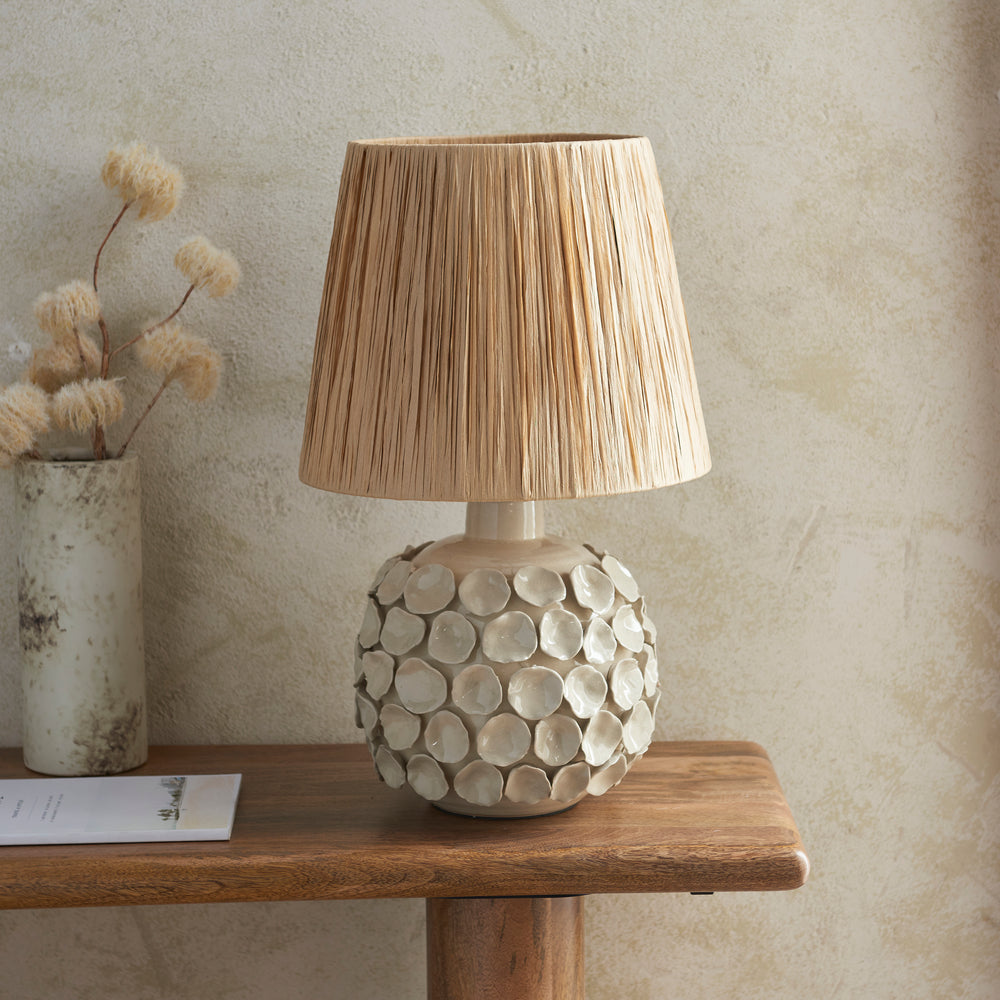 Envisage Rollo Ceramic Table Lamp - Decolight Ltd 