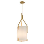 Troy Lighting Quantum Gold Leaf Pedant Light - Decolight Ltd 