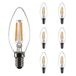 Decolight LED E14 4w Warm white 2700K LED Candle lightbulb  6x Box - Decolight Ltd 