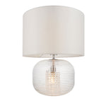 Envisage Westbury Clear Glass Table Lamp - Decolight Ltd 