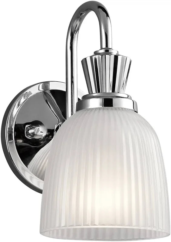 Decolight Carrie Art Deco Chrome Bathroom Light