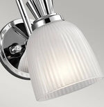 Decolight Carrie Art Deco Chrome Bathroom Light