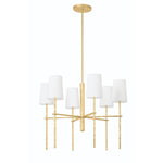 River 6 Light Chandelier