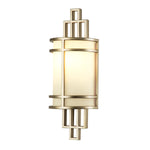 Feiss Fusion 1 Painted Natural Brass Wall Light – Art Deco