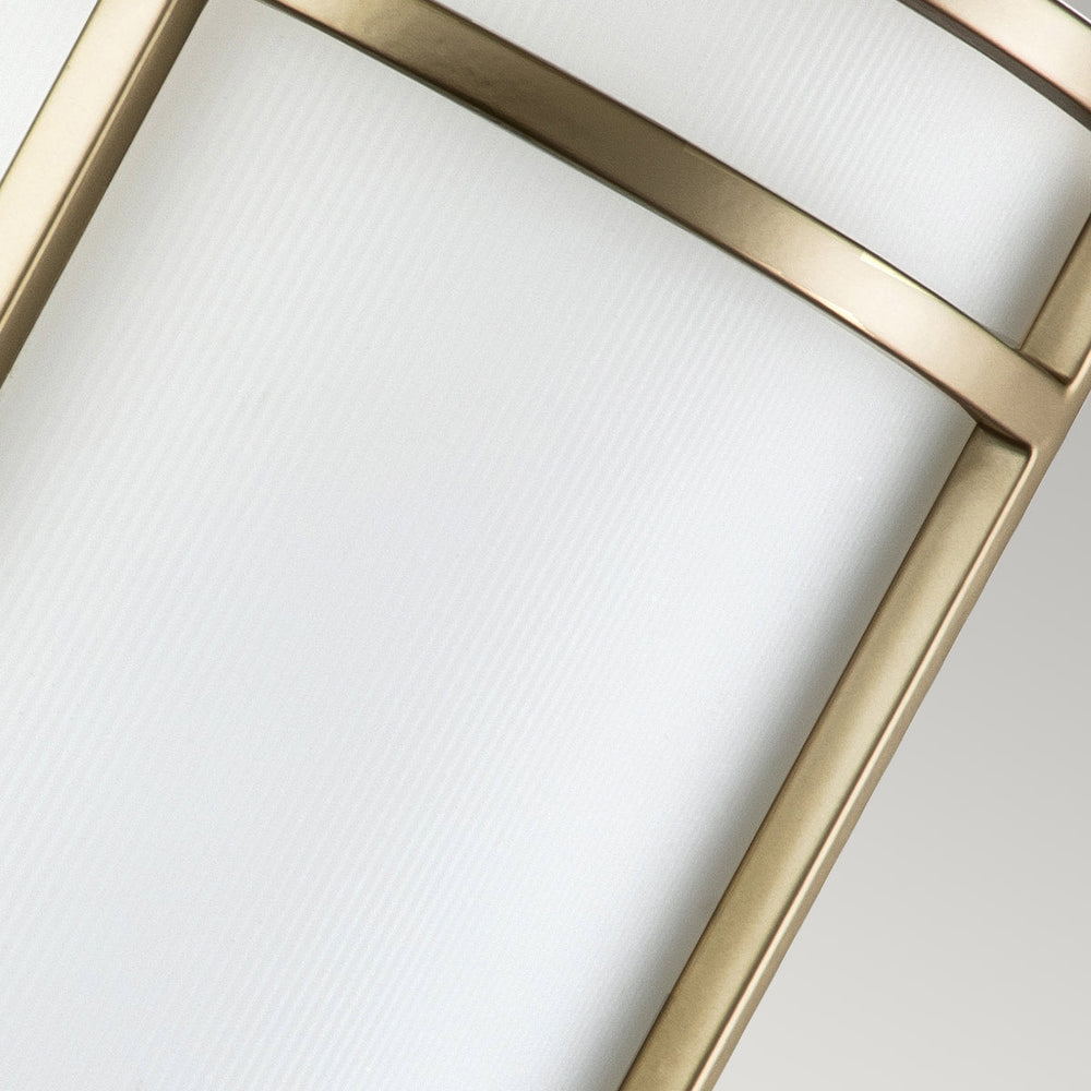 Feiss Fusion 1 Painted Natural Brass Wall Light – Art Deco