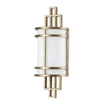 Feiss Fusion 1 Painted Natural Brass Wall Light – Art Deco