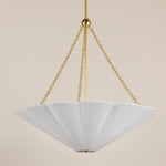 Alana 3 Light Aged Brass Pendant