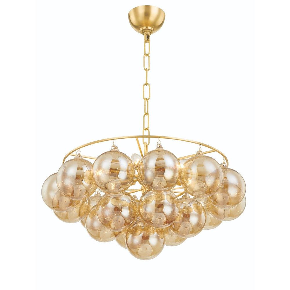Hudson Valley Mimi 6 lt Champagne Glass Ceiling Light