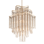 Corbett Lighting Chimera Chandelier with Hand-Worked Iron