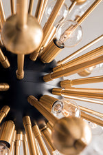 Hudson Valley Lighting Sparta Chandelier in Aged Brass – Small - Decolight Ltd 