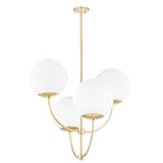 Mitzi Lighting CARRIE 4 arm Bistro Style Ceiling light Ceiling - Decolight Ltd 