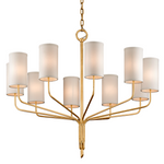 Troy Lighting Juniper Gold-leaf 10lt Ceiling Light - Decolight Ltd 