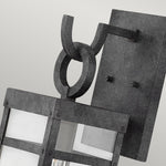 Decolight  Porters 1 Light Large Wall Lantern  Aged Zinc - Decolight Ltd 