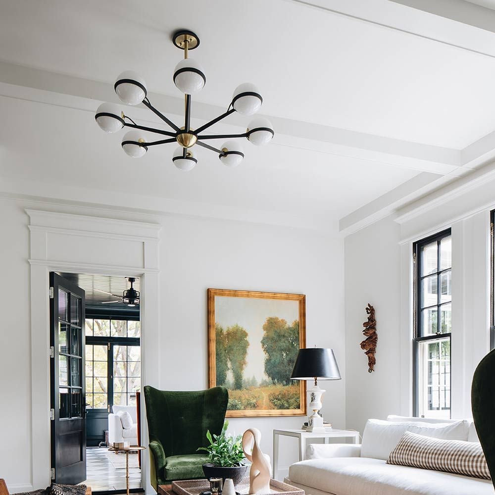 Troy Lighting Ace 8 lt Ceiling light - Decolight Ltd 