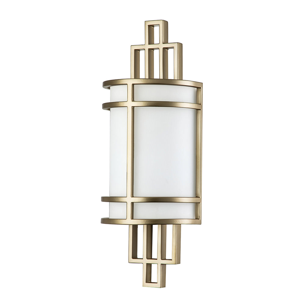 Decolight Etta Large Brushed Brass Art Deco Inspired Wall Light - Decolight Ltd 