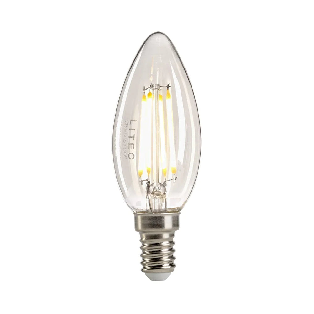 Decolight LED E14 4w Warm white 2700K LED Candle lightbulb  6x Box