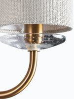Heathfield & Co Alpina Brass Ceiling Chandelier Linden Collection - Decolight Ltd 