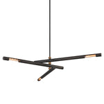 Hudson Valley Lighting Hendrix Hand-Worked Iron 3lt Pendant - Decolight Ltd 