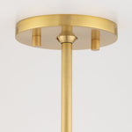 Hudson Valley Lighting Zara 5 Light Island Light in Aged Brass - Decolight Ltd 
