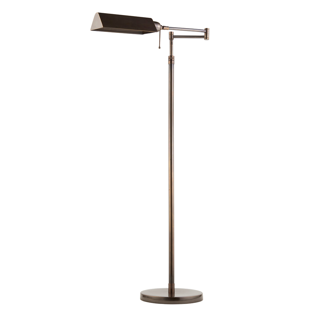 Decolight Pharmacy Aged Brass Floor Lamp - Decolight Ltd 