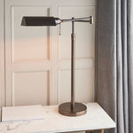Decolight Pharmacy Aged Brass Desk Lamp