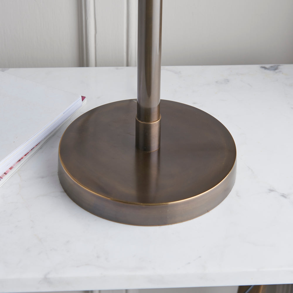 Decolight Pharmacy Aged Brass Desk Lamp - Decolight Ltd 