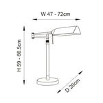 Decolight Pharmacy Aged Brass Desk Lamp - Decolight Ltd 