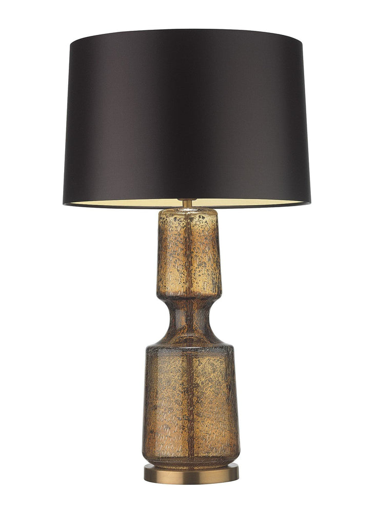 Heathfield& Co Antero Amber Table Lamp - Decolight Ltd 