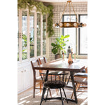 Hudson Valley Lighting Hopper Solid Brass 12lt Chandelier - Decolight Ltd 
