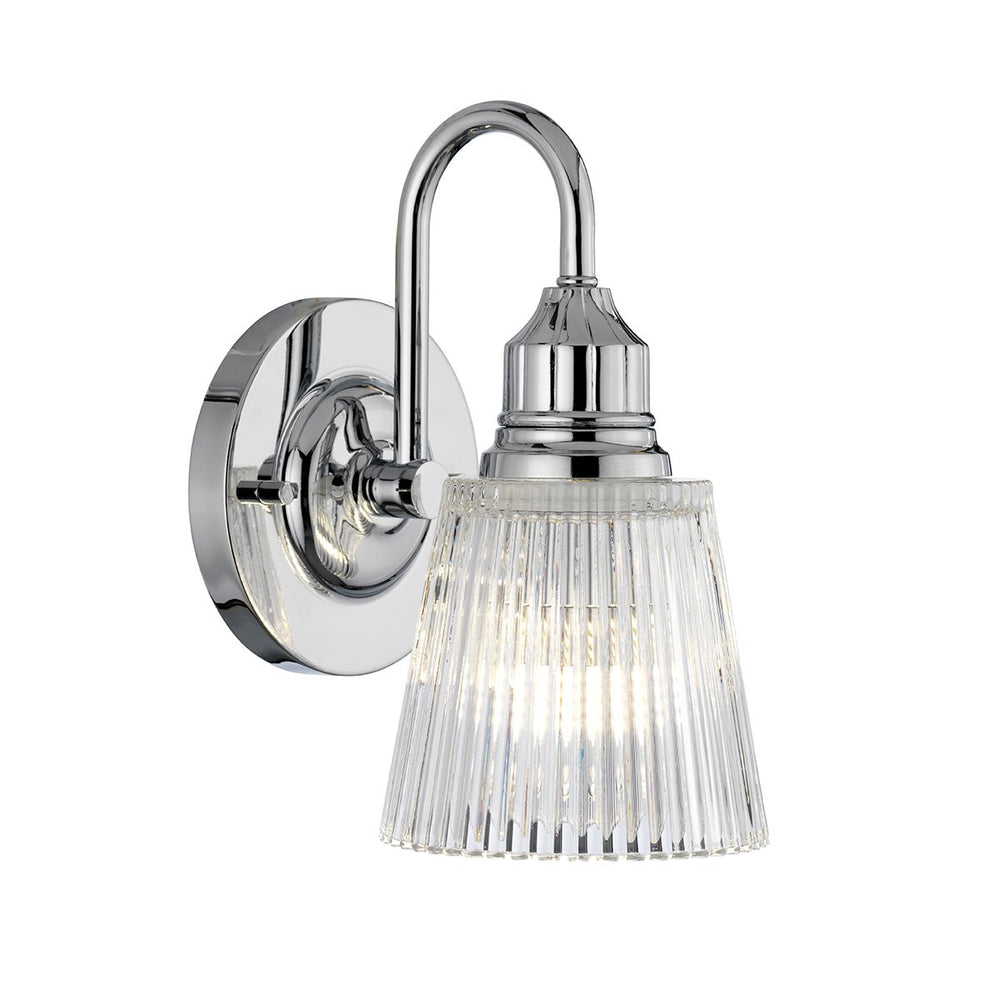 Quintiesse Addison 1 Light Wall Light Polished Chrome