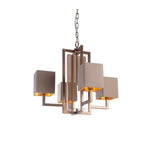 RV Astley Laik Chandelier with Antique Brass - Decolight Ltd 